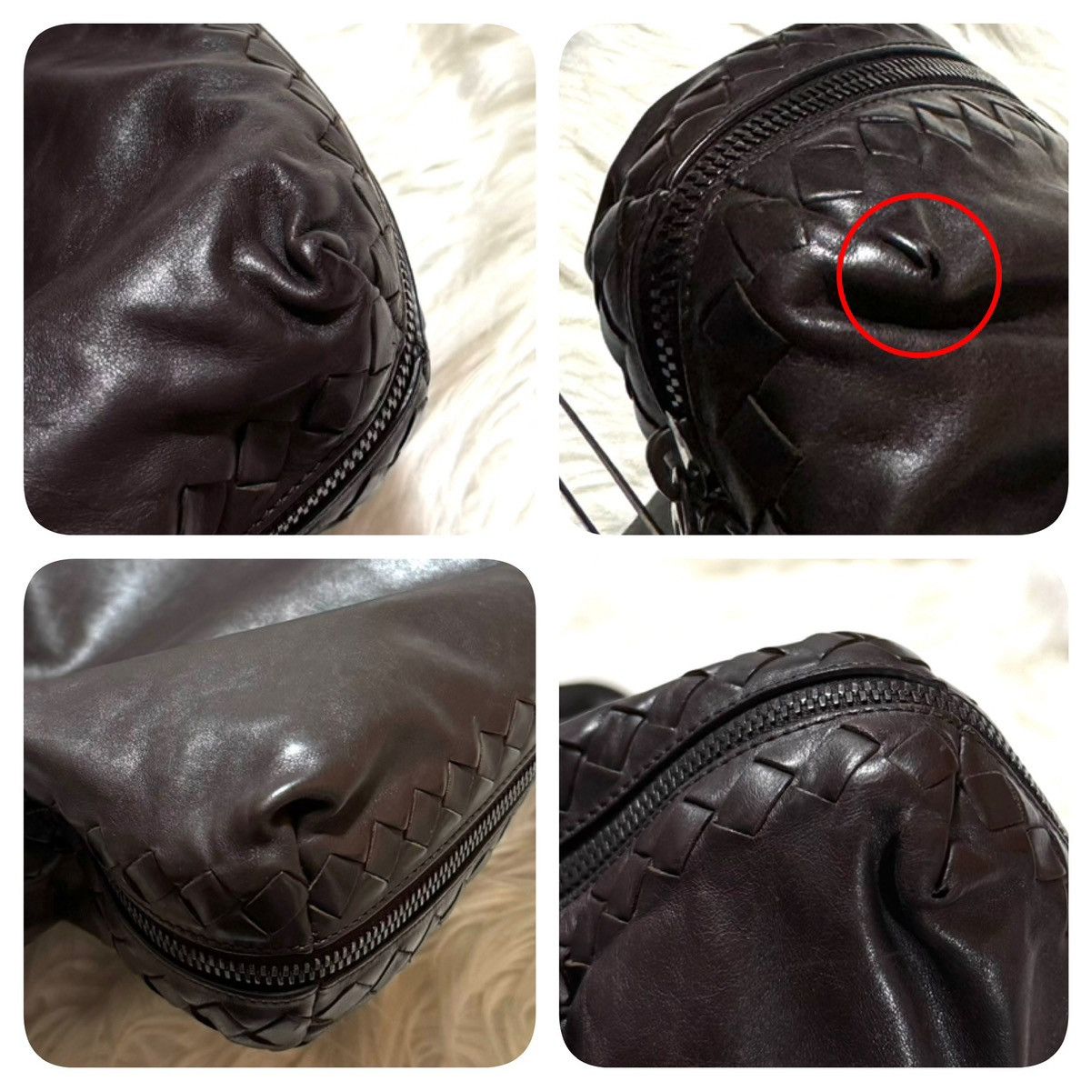 Bottega Veneta Bottega Veneta Intrecciato Piping Leather Shoulder Bag Size ONE SIZE - 4 Thumbnail