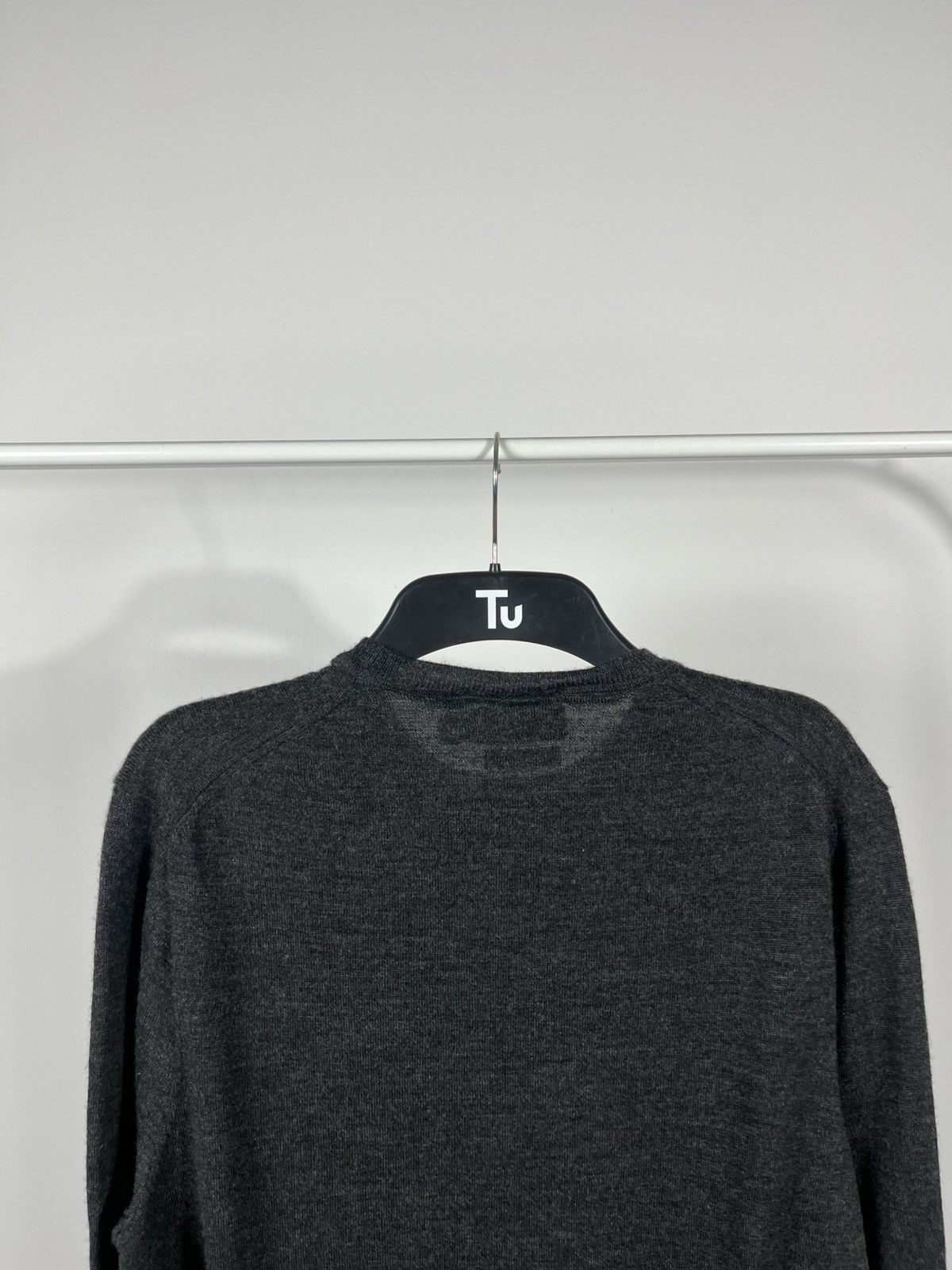 Polo Ralph Lauren Polo Ralph Lauren Merino Wool Sweater Slim Fit M Grey Size US M / EU 48-50 / 2 - 9 Thumbnail