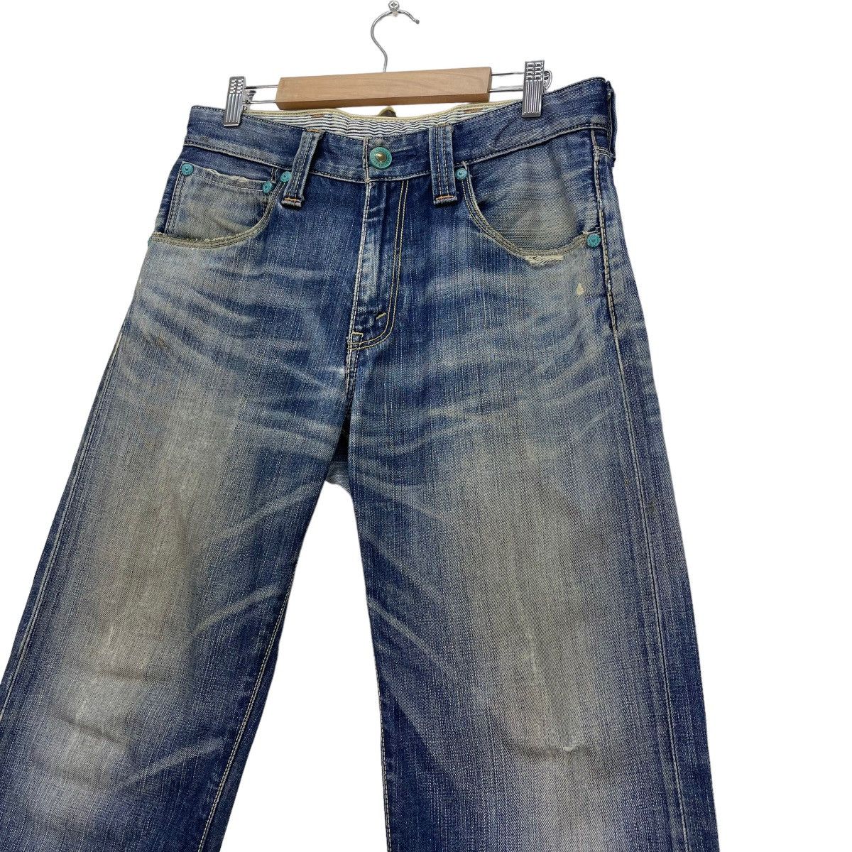 Le Grande Bleu (L.G.B.) 🫴🏻Vintage Levis Denim Jeans Size US 32 / EU 48 - 6 Thumbnail