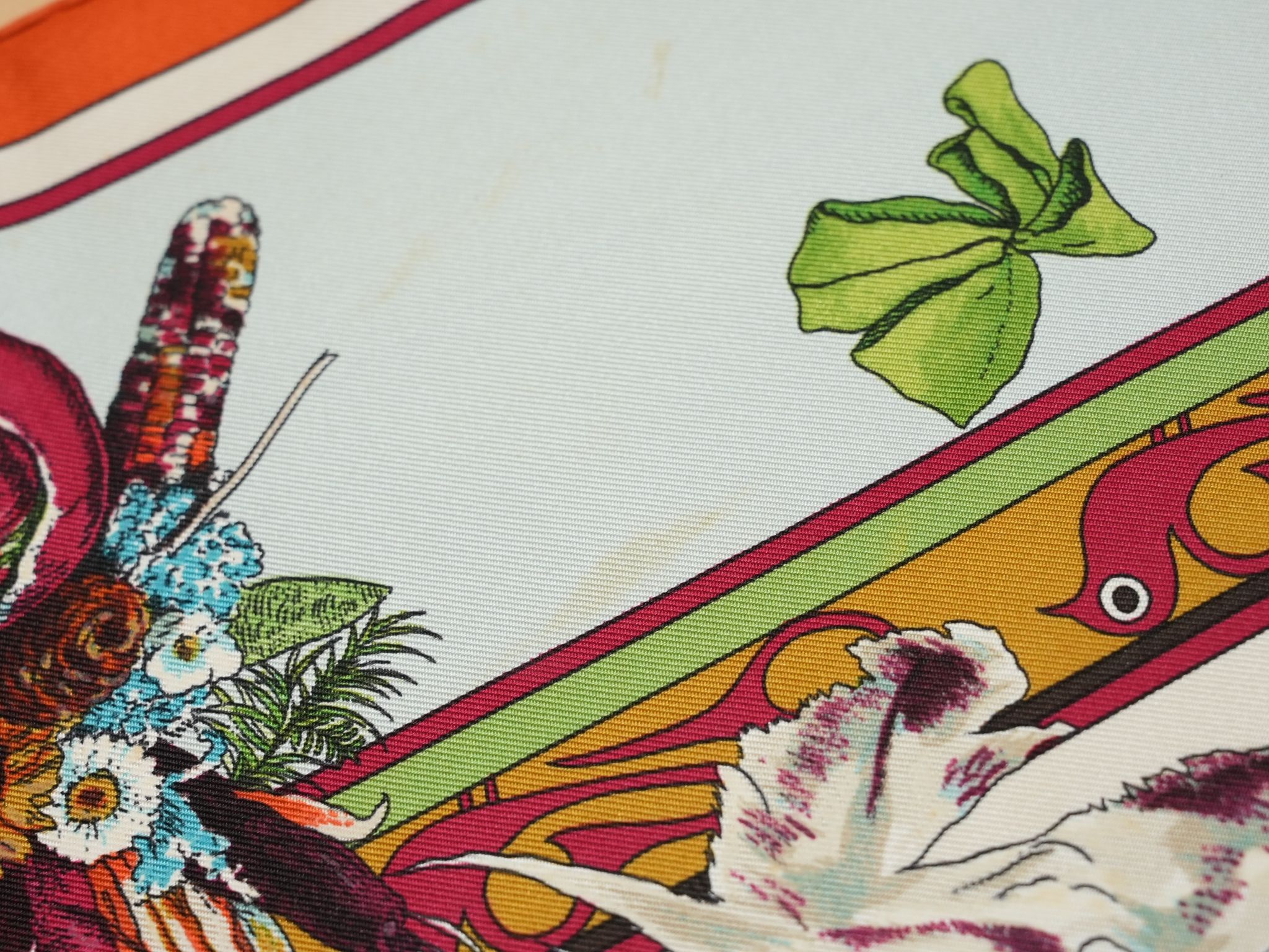 Hermes Hermes Scarf Kachina by Kermit Oliver 90 cm silk native Size ONE SIZE - 10 Thumbnail