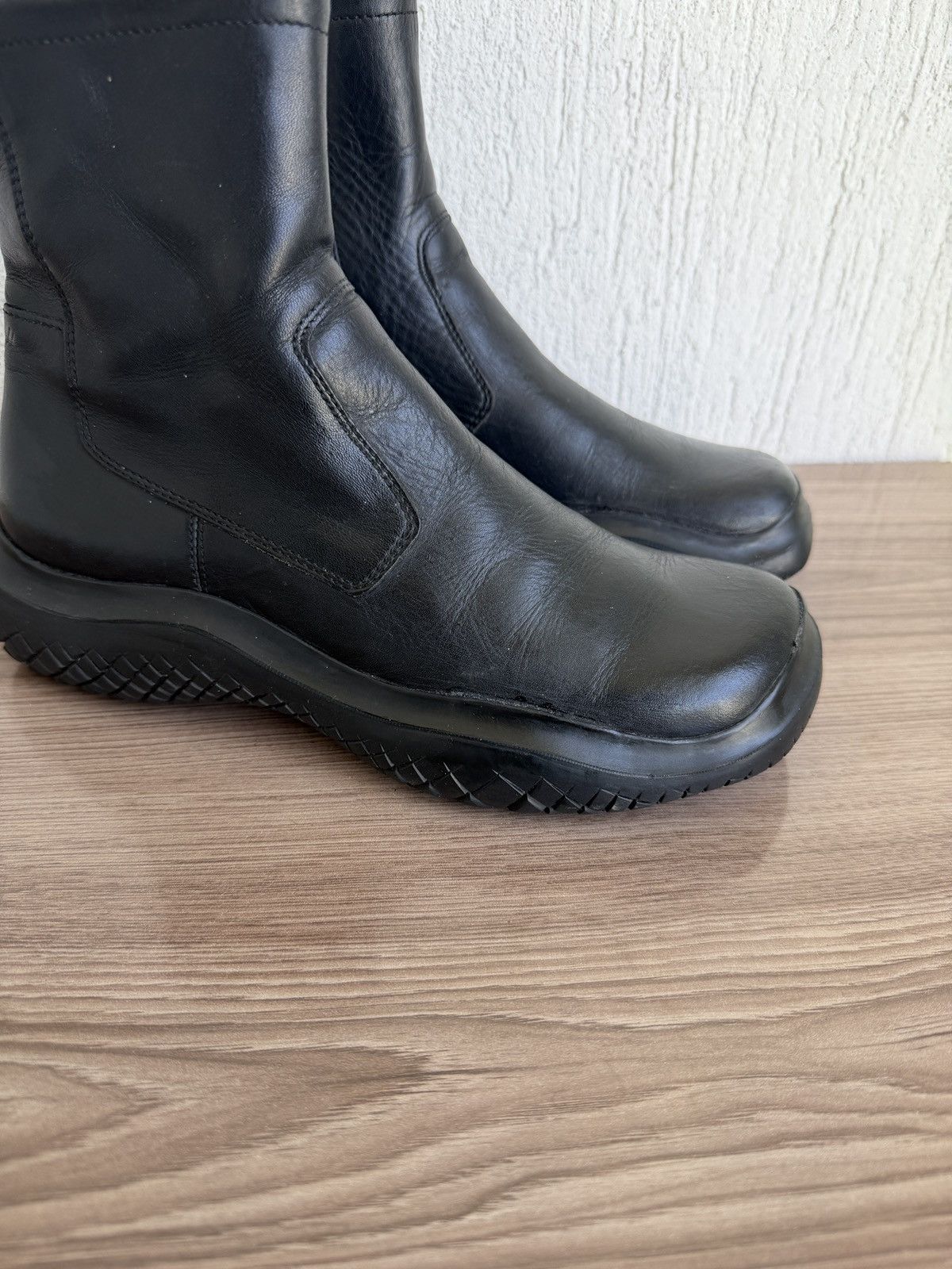 Prada Aw 1999 vibram runaway Boots Size US 5.5 / EU 38 - 3 Thumbnail