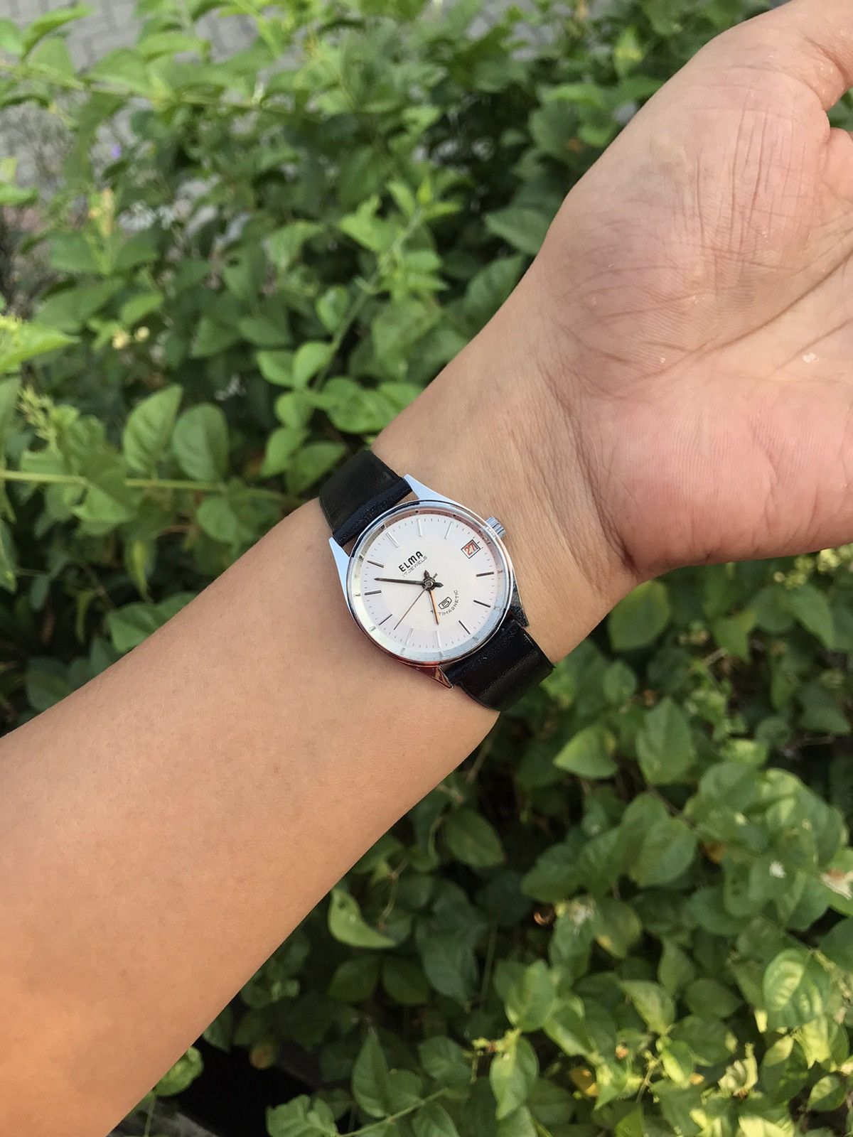 Vintage 1980s mechanical watch