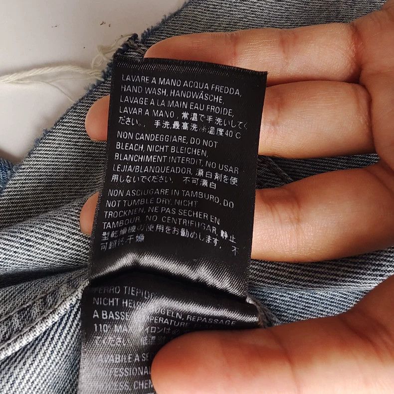 Balenciaga Balenciaga Denim Jacket Size US XXS / EU 40 - 6 Thumbnail