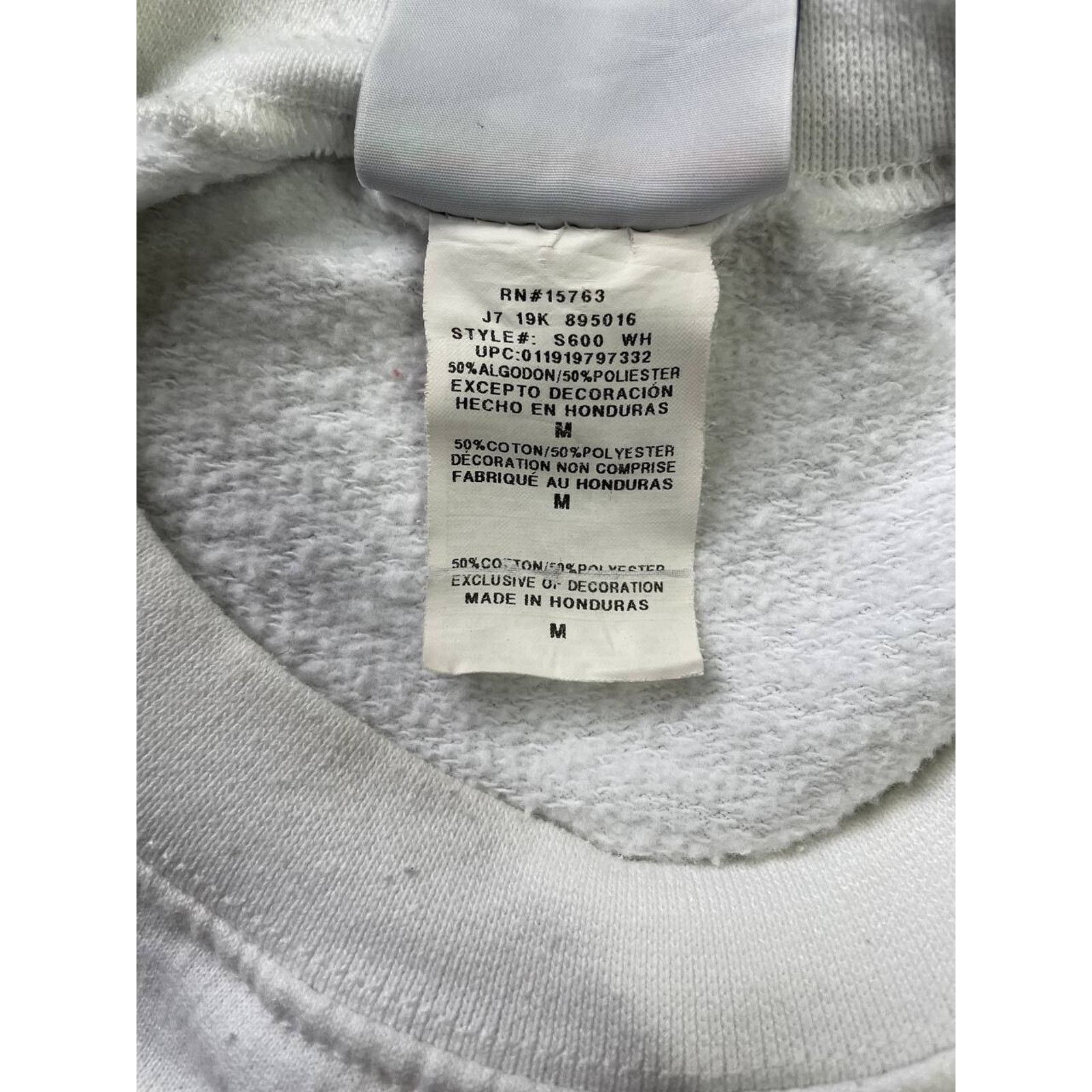 Champion Vintage Champion Eco White Crewneck Sweatshirt Size M Size US M / EU 48-50 / 2 - 11 Thumbnail