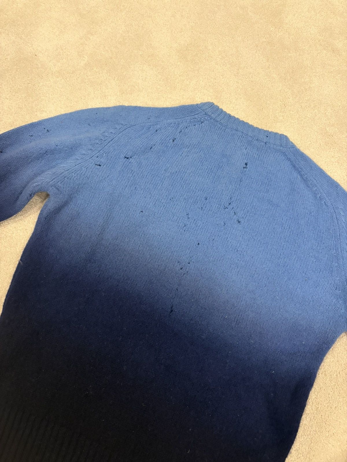 Vintage Vintage Gradient Dye Knit Sweater Size US S / EU 44-46 / 1 - 9 Thumbnail