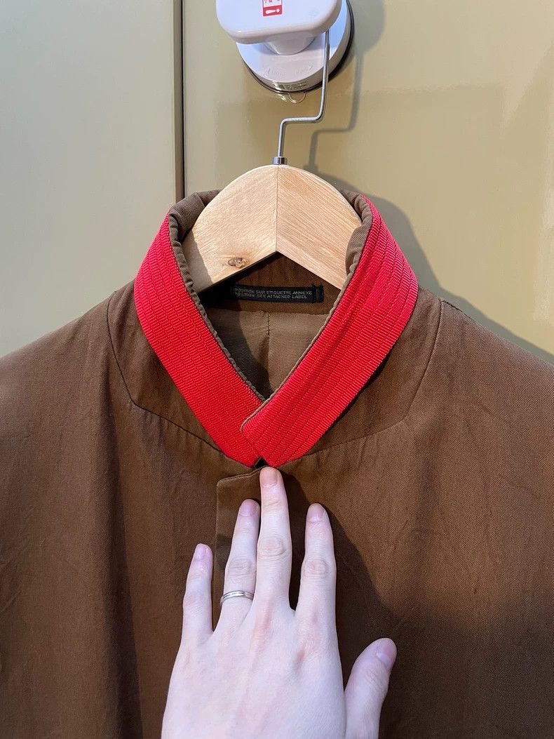 Yohji Yamamoto Yohji Yamamoto size 2 00 SS Bad Season Red Seat Belt blazer Size 36S - 4 Thumbnail