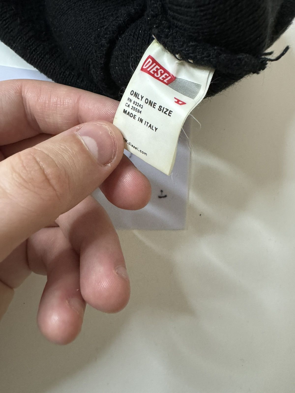 Diesel Diesel beanie hat cap Size ONE SIZE - 3 Thumbnail
