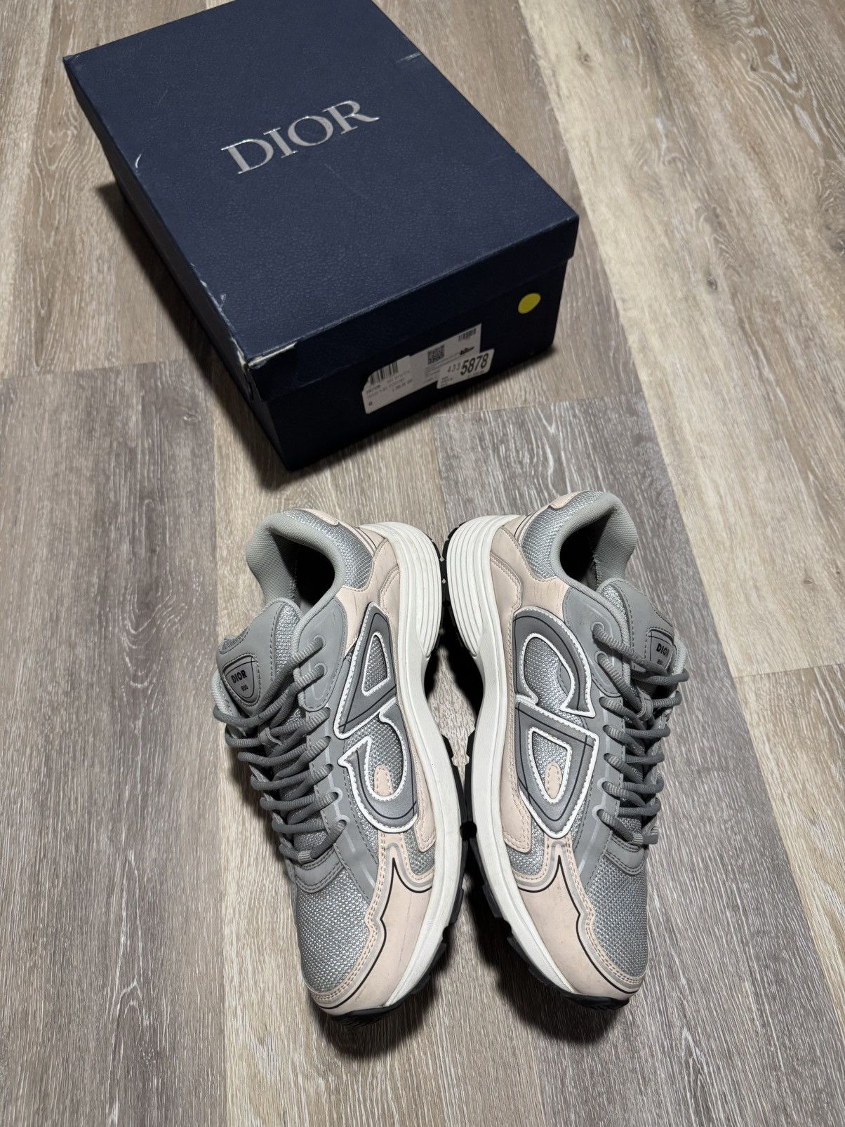 Dior Gray and tan Dior b30 Size US 10 / EU 43 - 3 Thumbnail