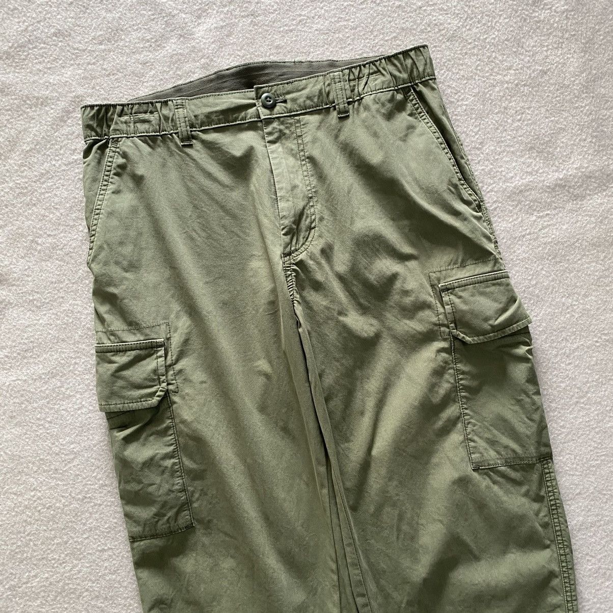 If Six Was Nine × Japanese Brand Uniqlo Cargo Parachute Pants Size MEDIUM Size US 35 - 2 Thumbnail