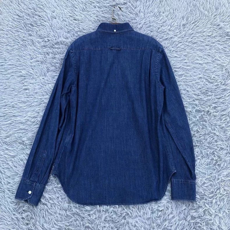 Prada Prada Size 41 Metal triangle shirt 2501-Nextarrow Size US XXS / EU 40 - 3 Thumbnail