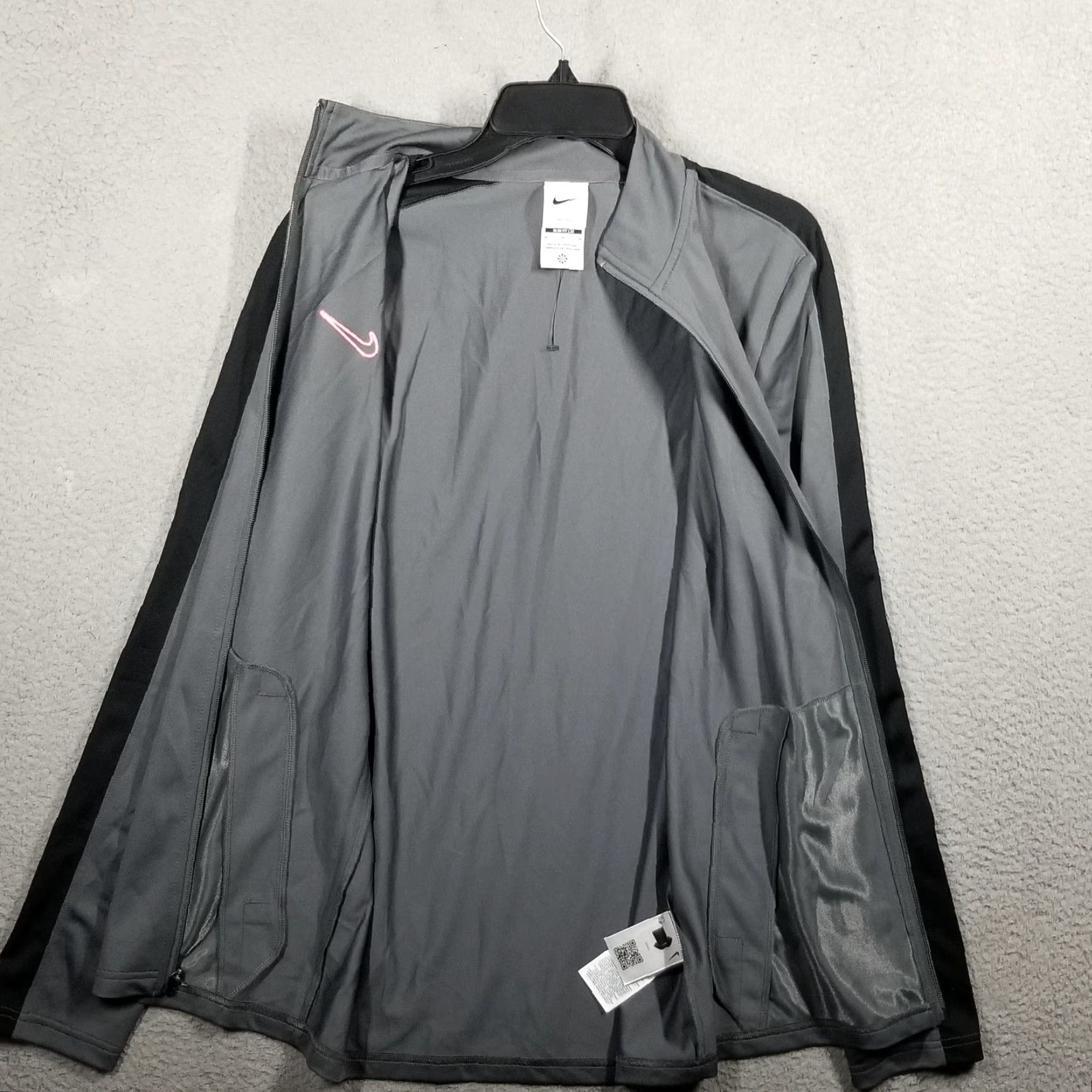 Nike Nike Jacket Men Medium Academy Slim Fit Track Sport Full Zip DV9753 Size US M / EU 48-50 / 2 - 2 Thumbnail