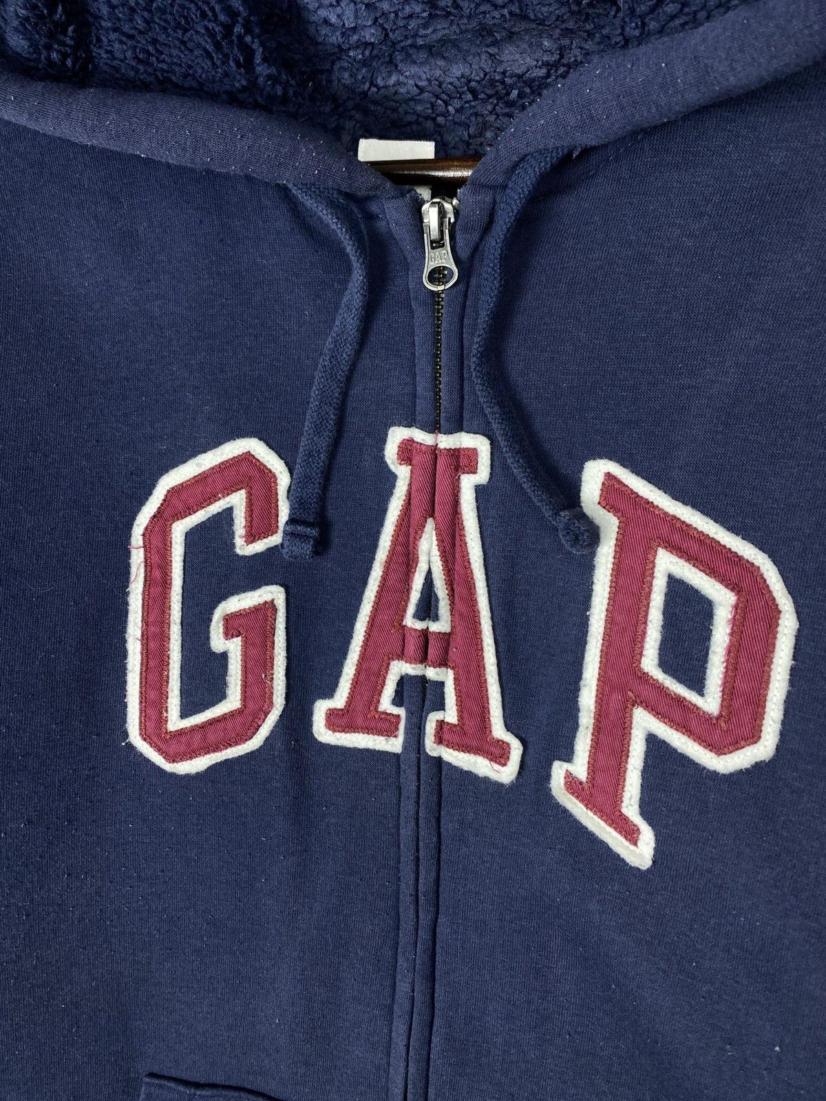 Gap Vintage GAP Fleece Lining Zip Up Hoodies Size US L / EU 52-54 / 3 - 4 Thumbnail