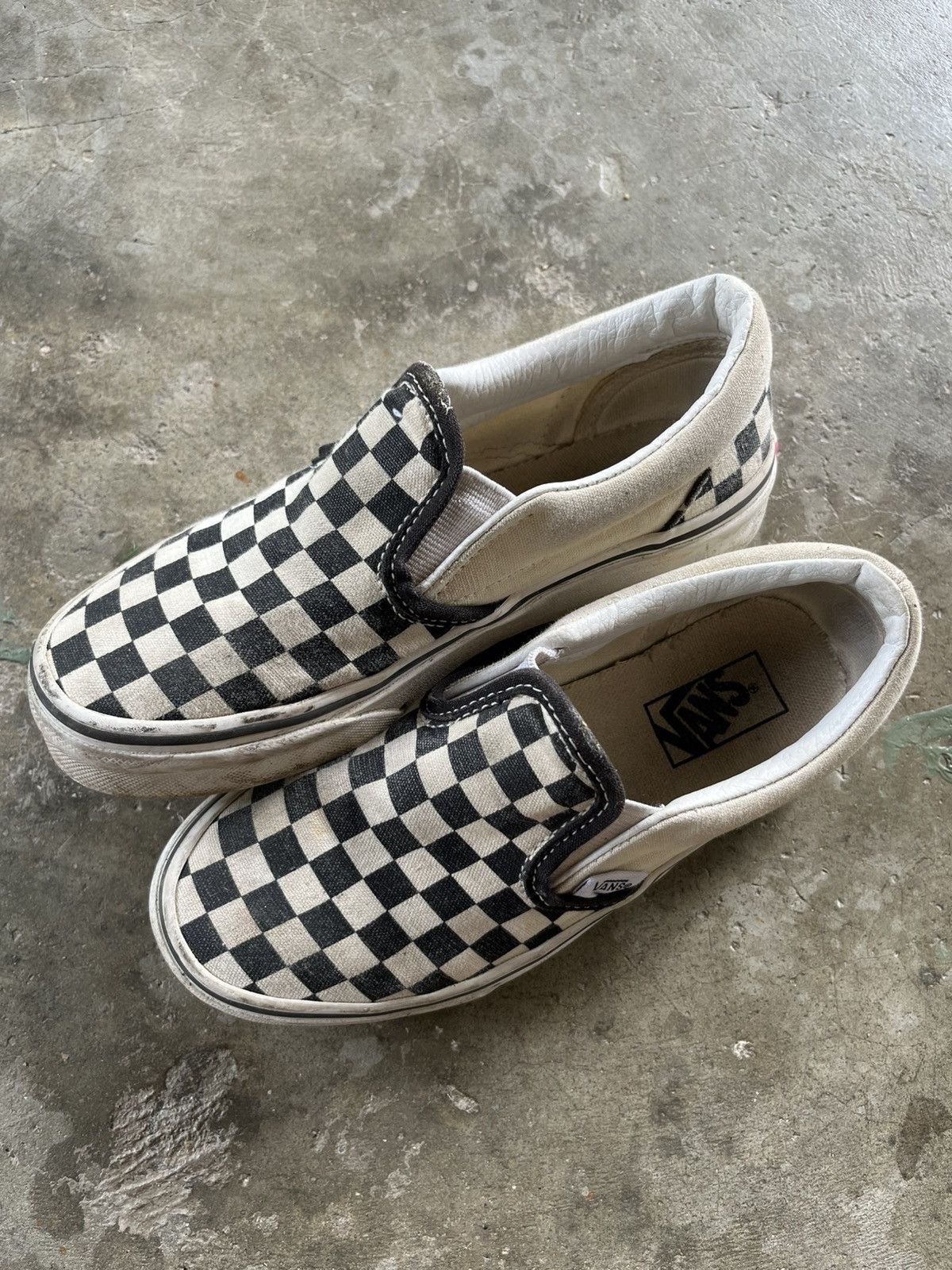 Vans ⚡️Vans slip on checkered for kids Size US 5 / EU 37 - 2 Thumbnail