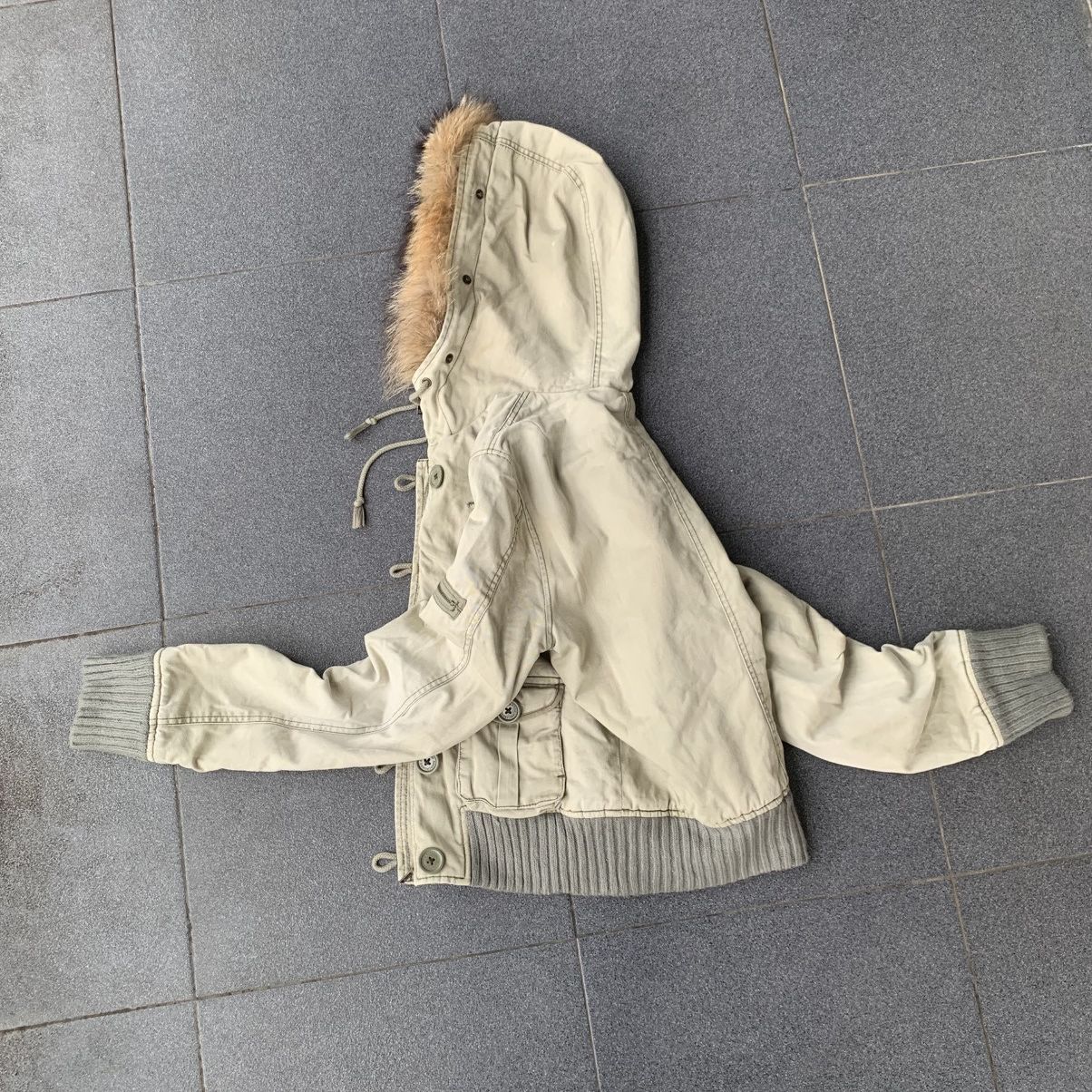 20471120 Abercrombie & FitchY2K faux fur jacket LGB Goa styled Size US L / EU 52-54 / 3 - 8 Thumbnail