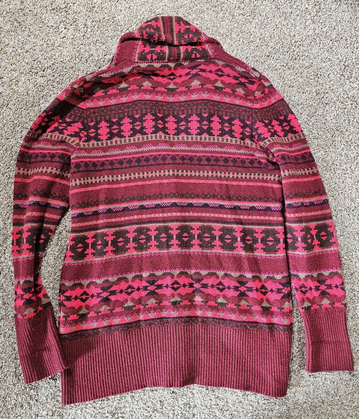 Eddie Bauer Eddie Bauer Southwestern Aztec Cardigan L Geometric Sweater Size L / US 10 / IT 46 - 8 Thumbnail