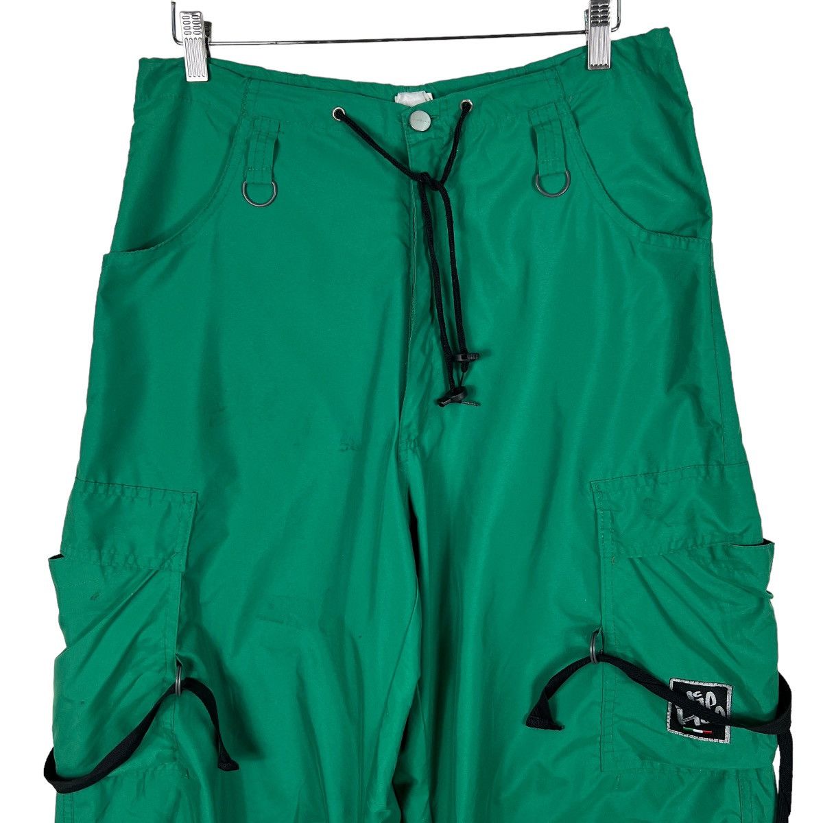Japanese Brand 🔥 ANNILUCE HIP HOP CARGO PARACHUTE DRAWSTRING MADE IN ITALY Size US 32 / EU 48 - 6 Thumbnail