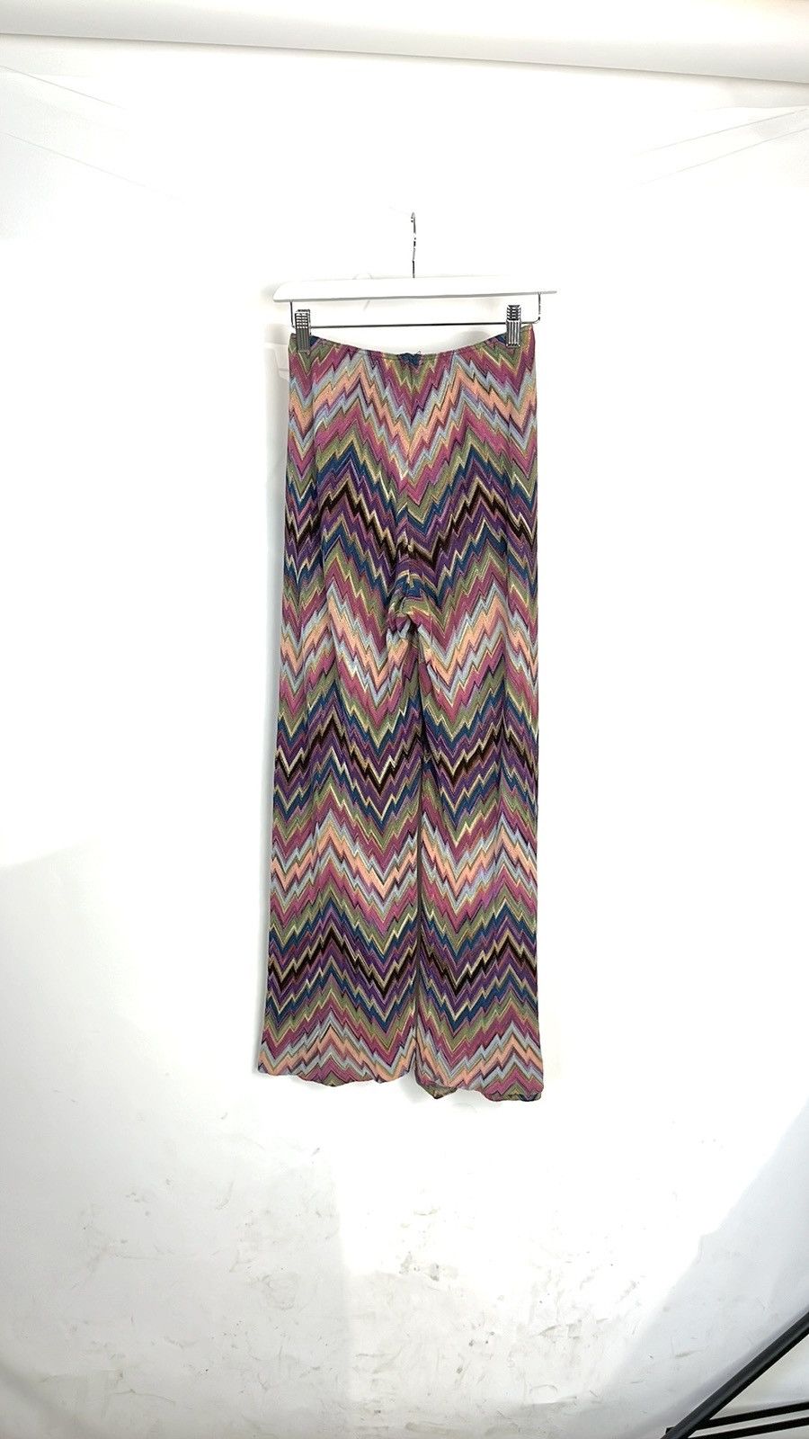 Missoni Missoni Pink Knit Chevron Pants Size 27" / US 4 / IT 40 - 2 Thumbnail