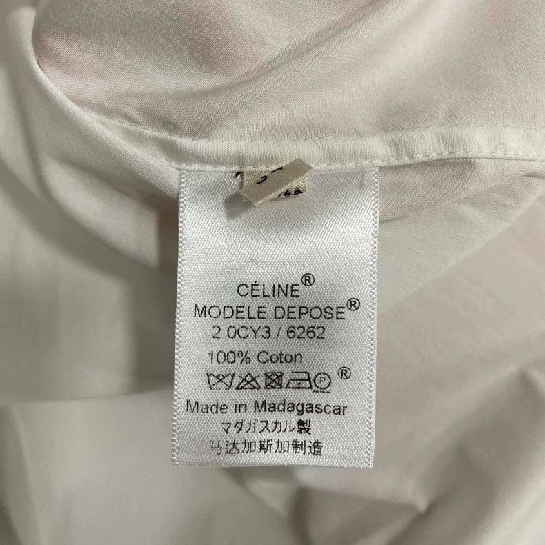 Celine Long White Shirt from Celine Size S / US 4 / IT 40 - 5 Thumbnail