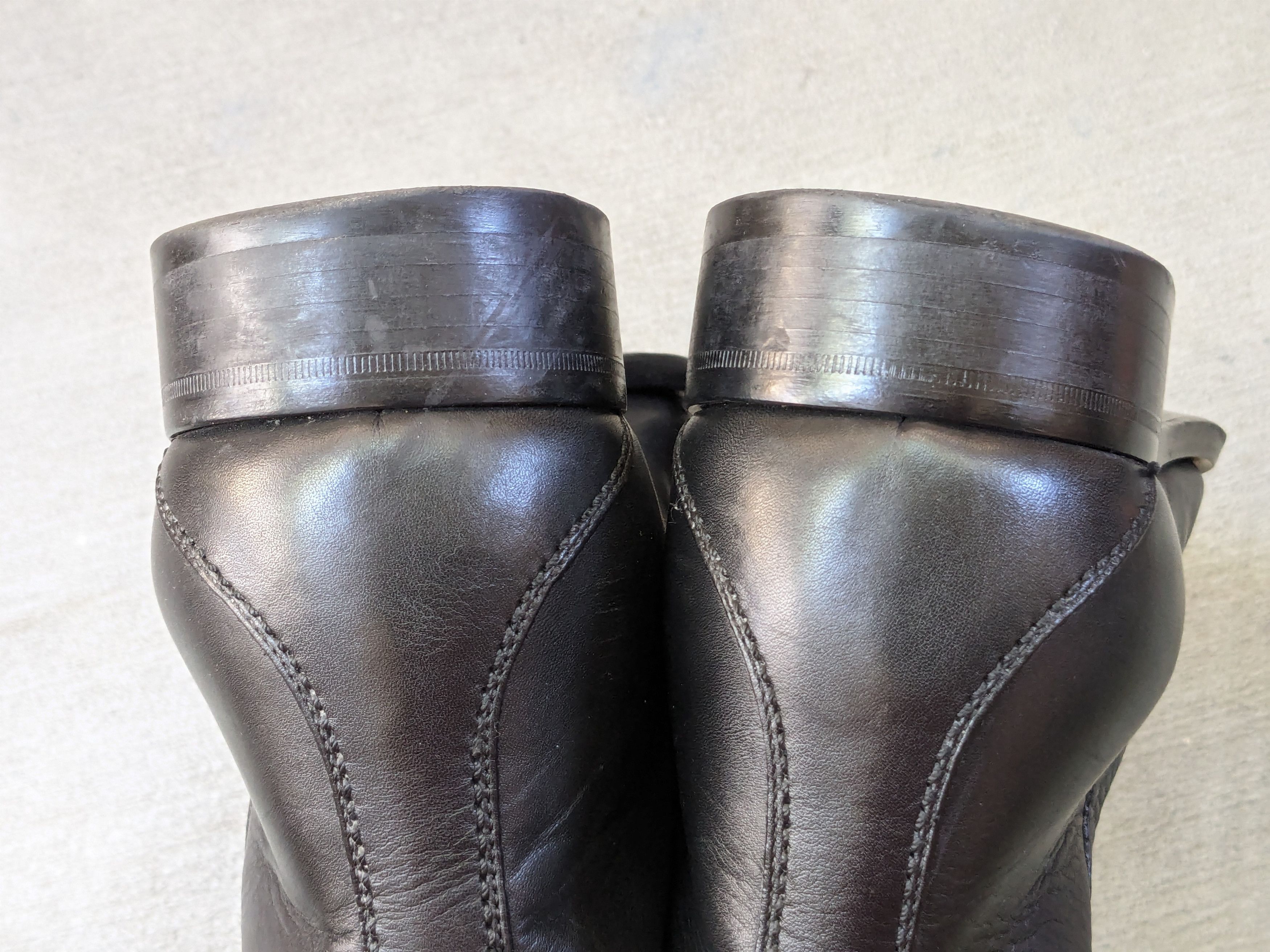 Gucci Gucci Side Zip Boots Black 12 D Leather GG Logo Chelsea Size US 12 / EU 45 - 15 Thumbnail