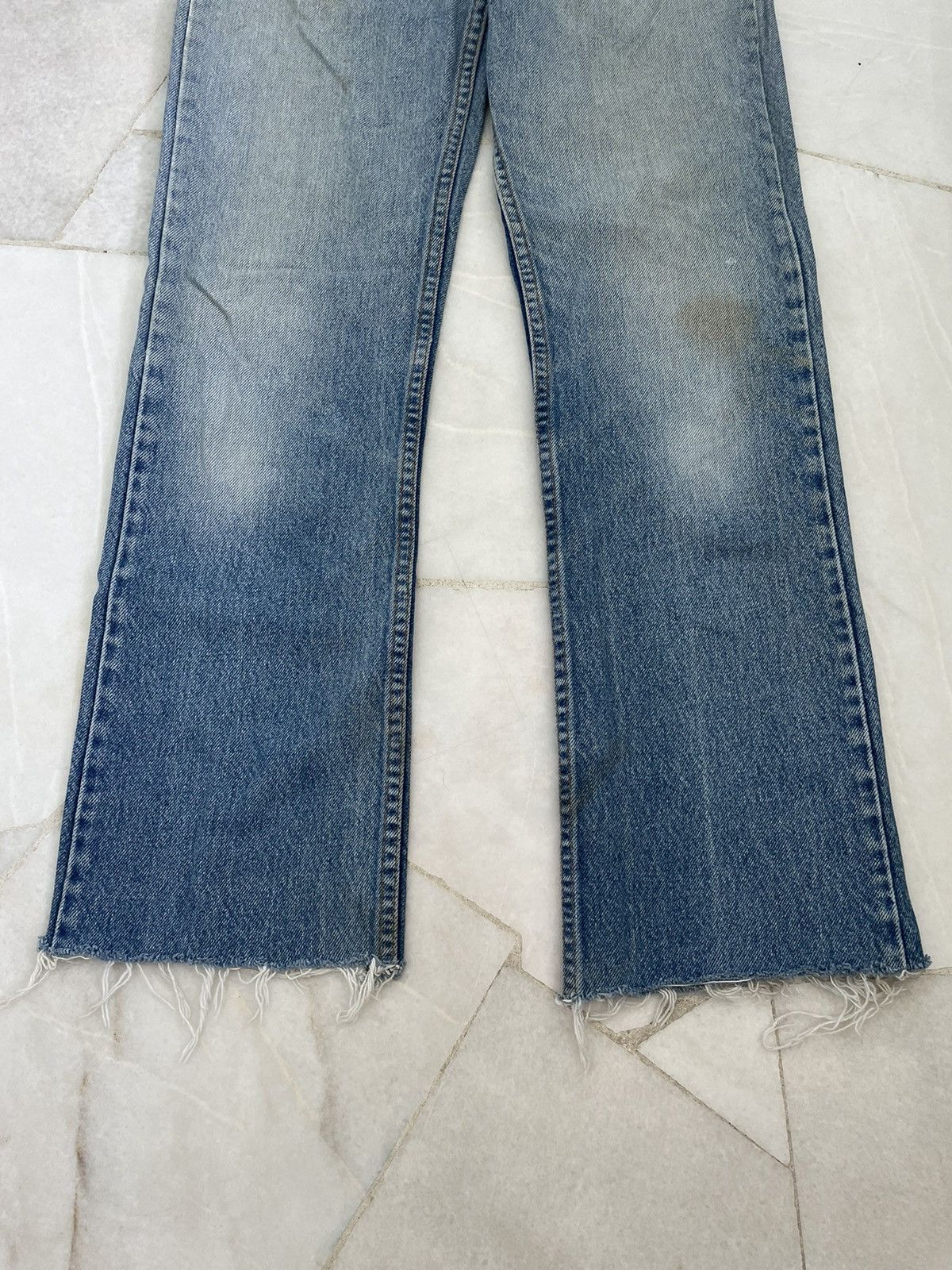 Levi's × Vintage Vintage Levis 517 Orange Tag Flare Jeans Size US 30 / EU 46 - 3 Thumbnail