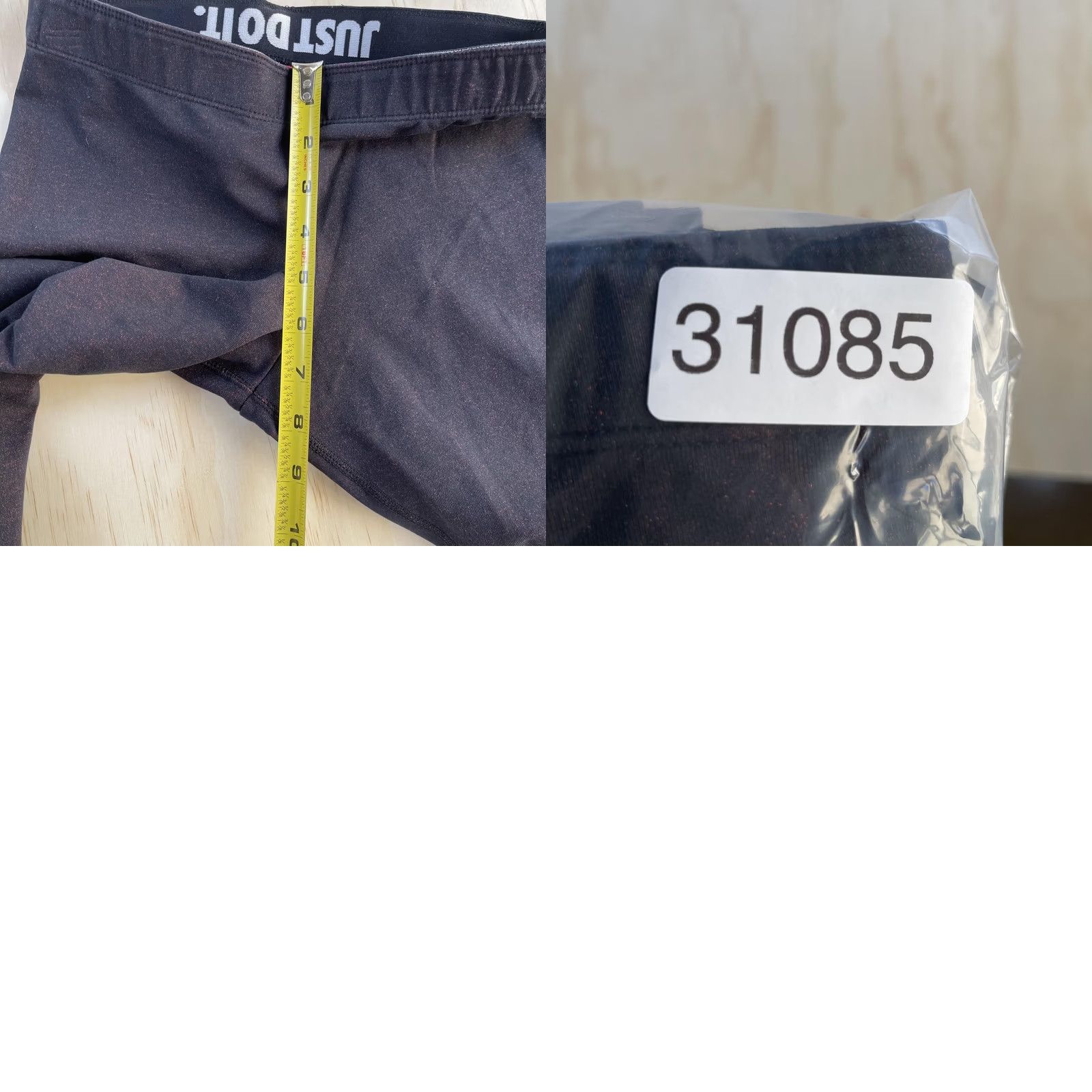 Nike Nike Leggings Womens Small Black Just Do It Logo Ankle Athletic Yoga Pants Gym Size 28" / US 6 / IT 42 - 9 Thumbnail