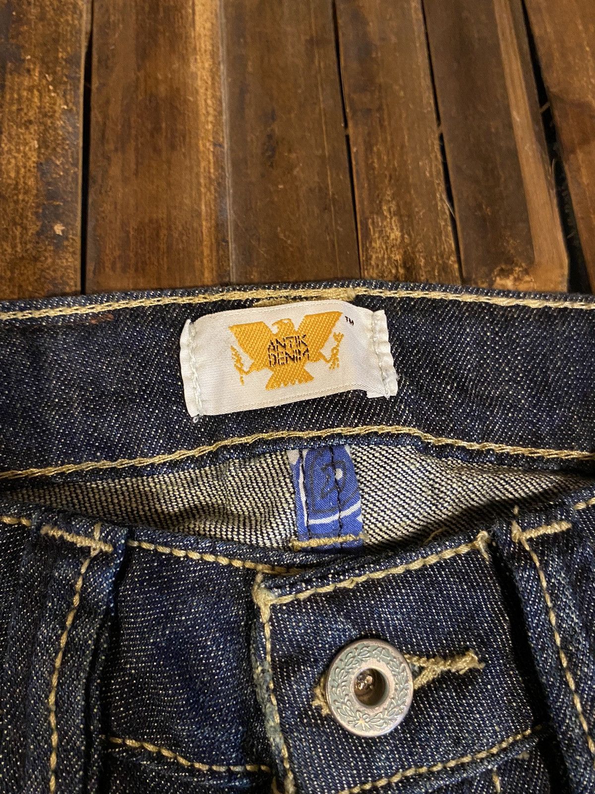 Japanese Brand ANTIK DENIM IFSIXWASNINE STYLE PANTS Size 26" / US 2 / IT 38 - 9 Thumbnail