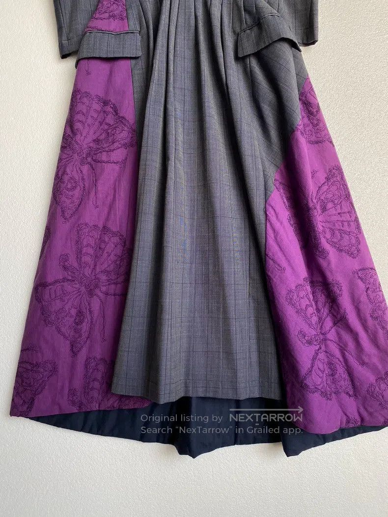 Junya Watanabe Junya Watanabe Mixed material patchwork butterfly embroide Size S / US 4 / IT 40 - 7 Thumbnail