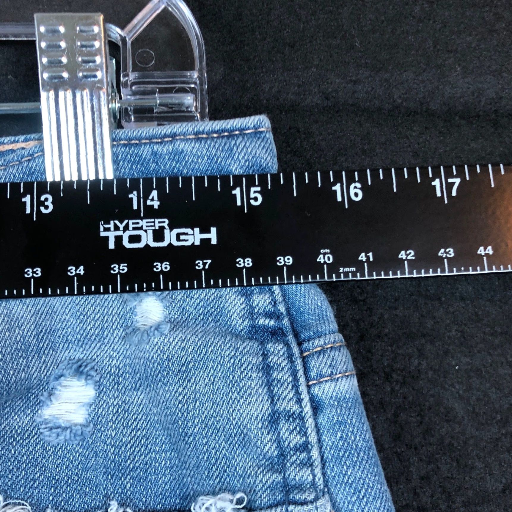 Abercrombie & Fitch Abercrombie & Fitch Womens Jeans Blue Denim High Rise Distressed 10 Straight 5-Pocket Baggy Relaxed Womens Jeans Blue Denim High Rise Distressed 10 Size 32" / US 10 / IT 46 - 6 Thumbnail