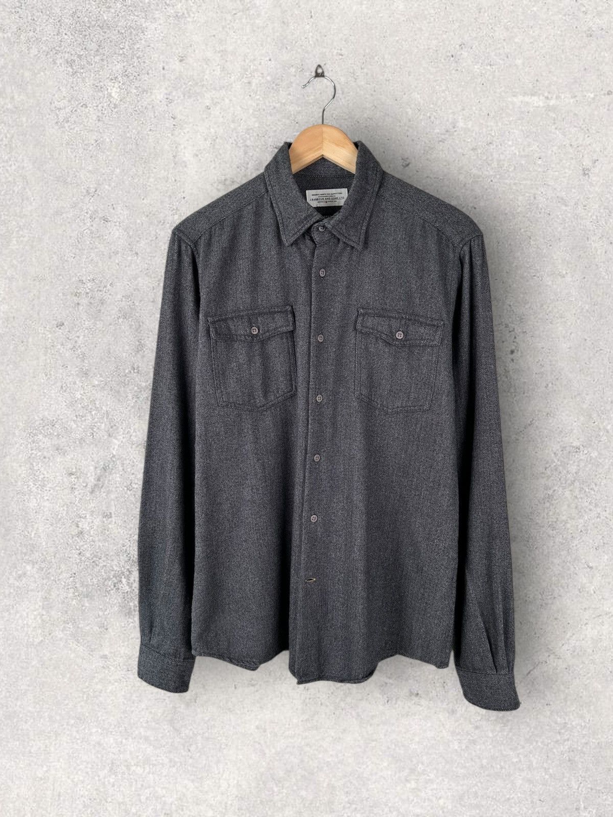 Barbour Barbour International Flannel Shirt Button Up Size US M / EU 48-50 / 2 - 1 Thumbnail