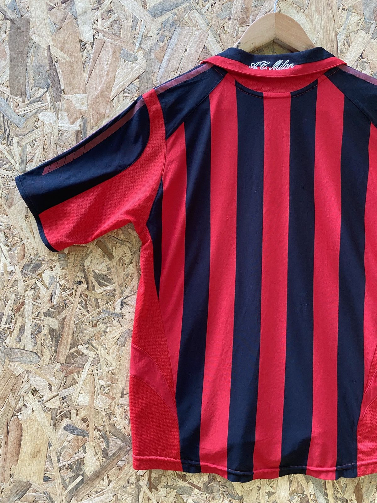 Adidas × Vintage Vintage a.c milan jersey Size US L / EU 52-54 / 3 - 17 Thumbnail