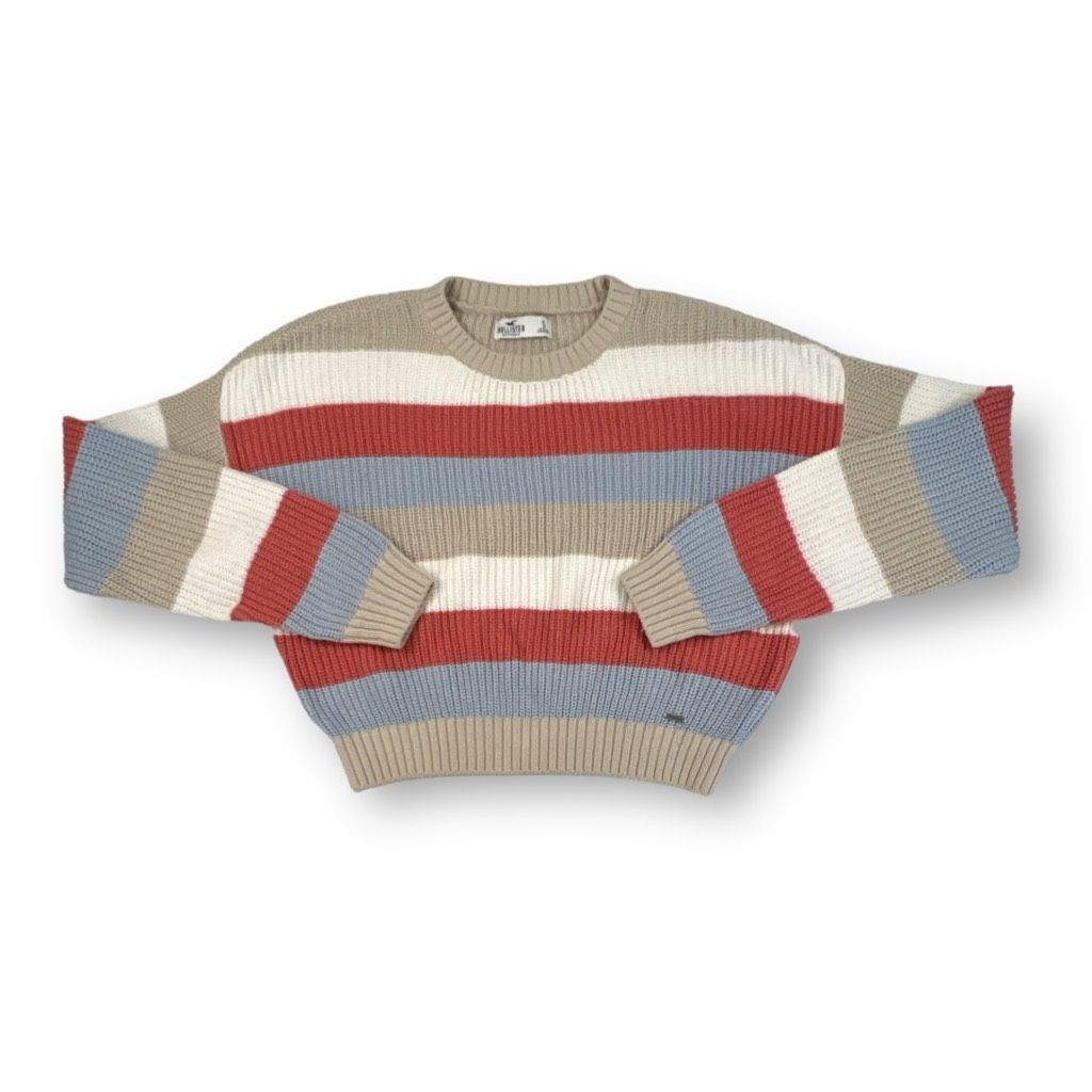 Hollister Hollister Oversized Striped Knit Sweater Size Small Size S / US 4 / IT 40 - 1 Thumbnail