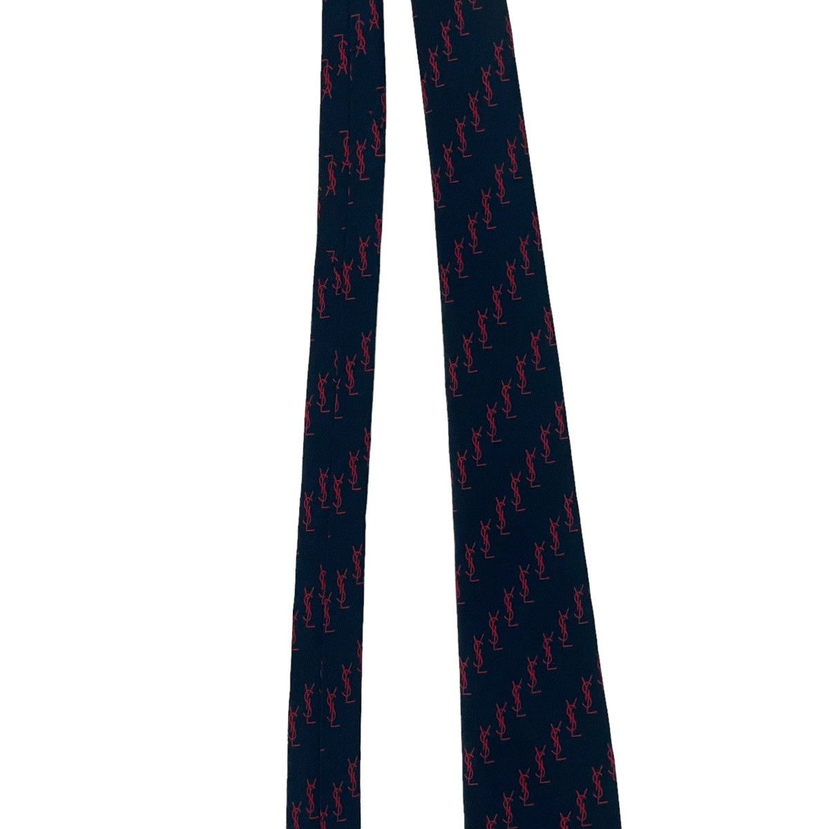 Yves Saint Laurent Yves Saint Laurent YSL Printed Silk Ties Size ONE SIZE - 6 Thumbnail