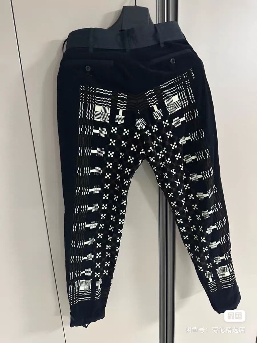 Sacai sacai velvet pants rick owens junya watanabe Size US 31 - 6 Thumbnail