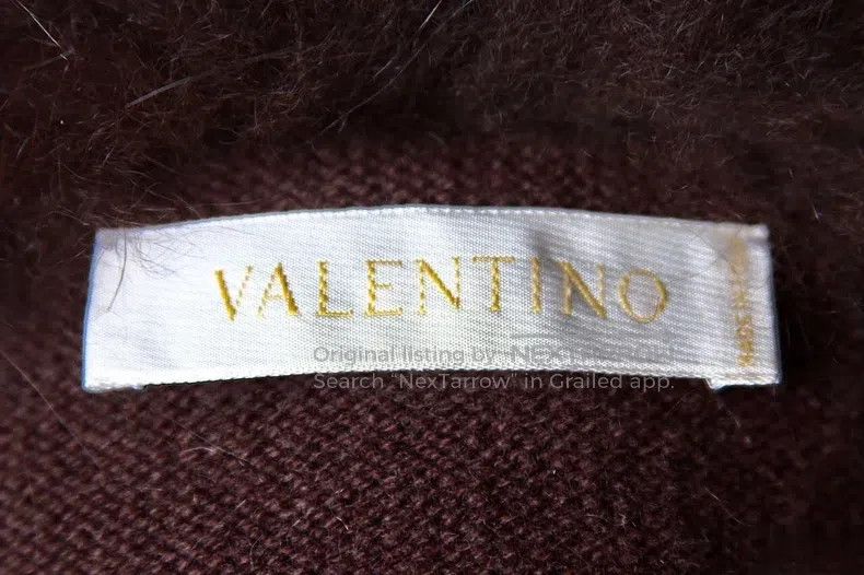 Valentino Valentino Catwalk style fox fur cardigan top Size S / US 4 / IT 40 - 8 Thumbnail