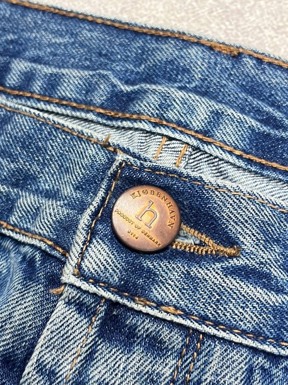 Han Kjobenhavn Vintage Han Kjobenhavn Selvedge Flared Denim Jeans Y2K 34 Size US 34 / EU 50 - 5 Thumbnail
