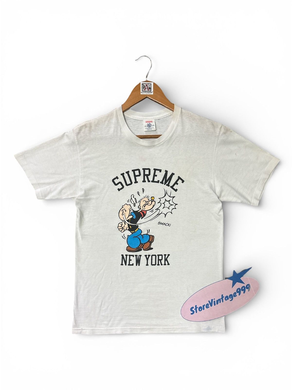 Supreme 💥BINDING OFFER💥2010 SUPREME POPEYE TSHIRT TEE🔥 Size US S / EU 44-46 / 1 - 2 Thumbnail