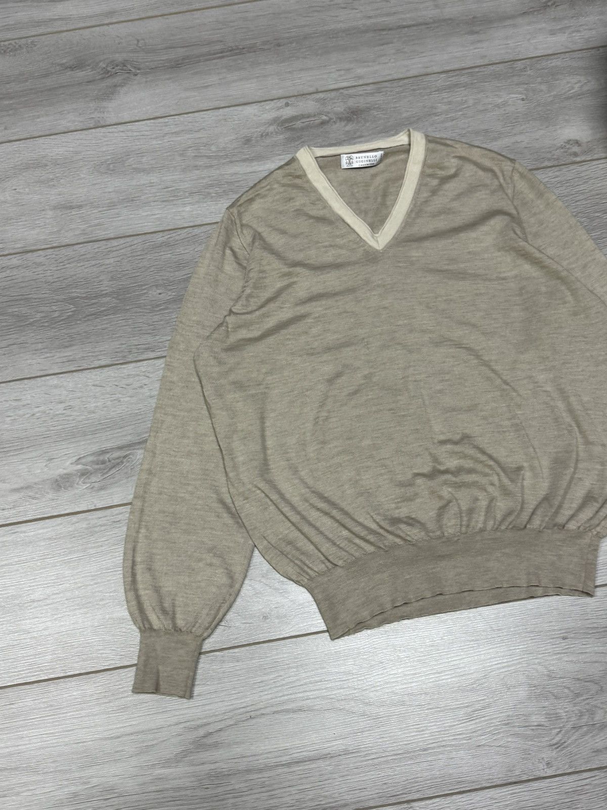Brunello Cucinelli Brunello Cucinelli cashmere silk sweater jumper Size US L / EU 52-54 / 3 - 3 Thumbnail