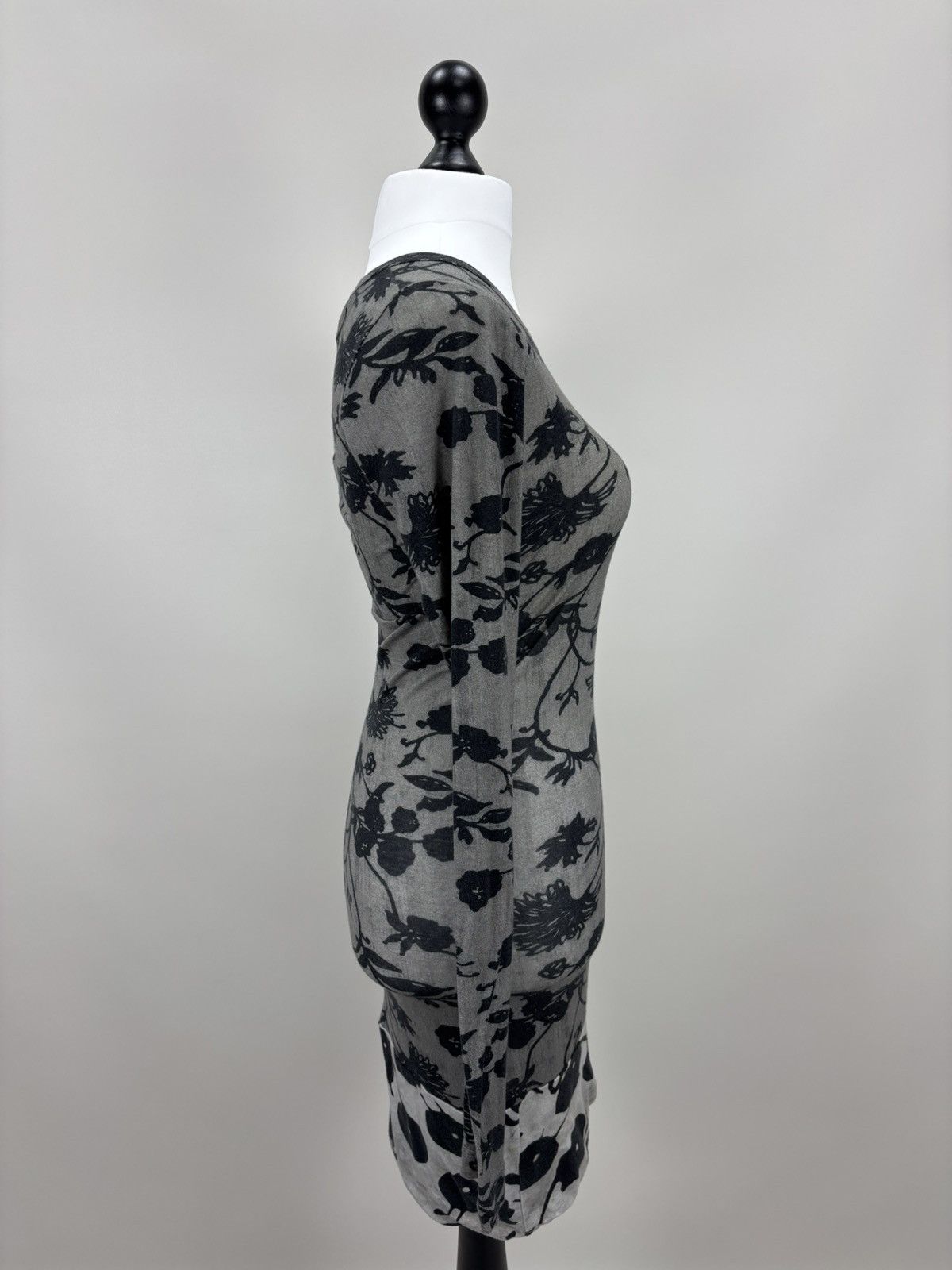 Rundholz Womens dress Rundholz Size Small S/M Color Gray/Black Size S / US 4 / IT 40 - 6 Thumbnail