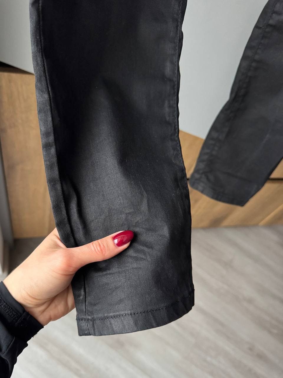 Versace × Vintage Vintage Y2k Versace Logo Medusa Denim Blue Jeans Wide leg Size 31" - 6 Thumbnail