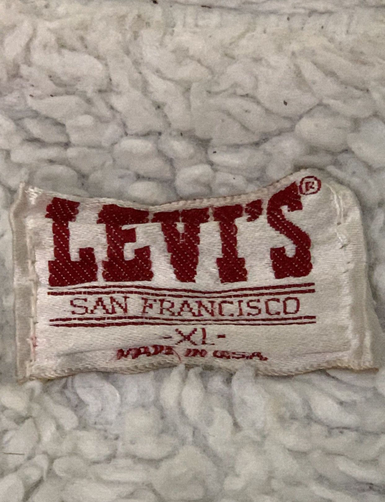 Levi's Vintage Clothing Rare Design Vintage Levi’s Sherpa Jackets Size XL / US 12-14 / IT 48-50 - 4 Thumbnail