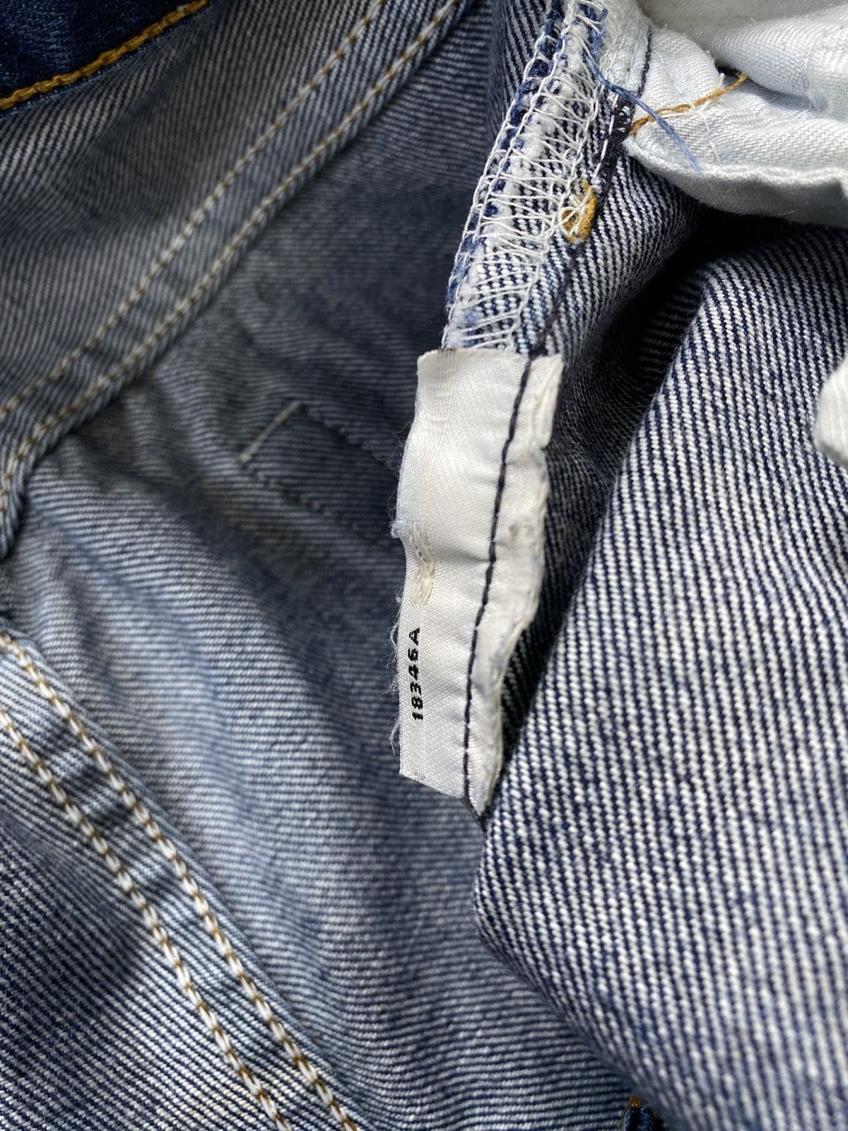 Levi's × Vintage Levis 501 Shorts Denim Rap Sk8 Baggy Size US 36 / EU 52 - 6 Thumbnail
