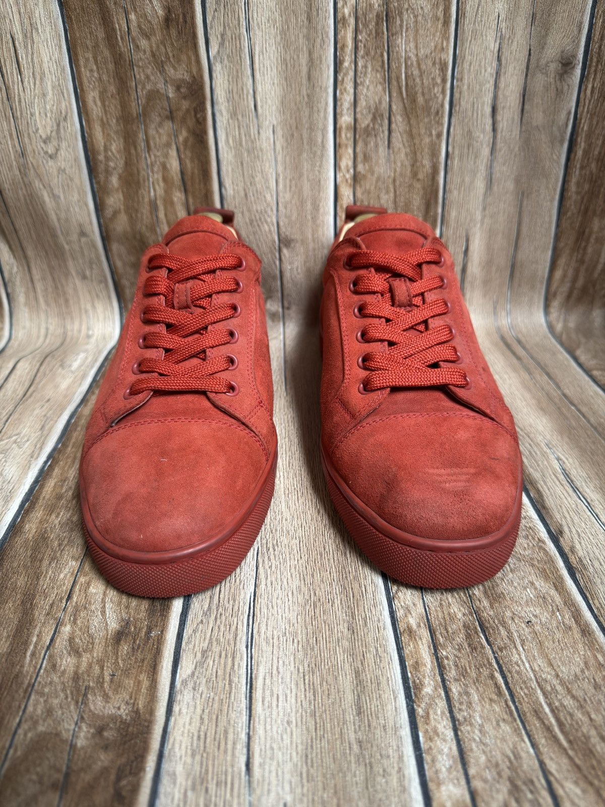 Christian Louboutin Tomette suede louis trainers Size US 9 / EU 42 - 4 Thumbnail