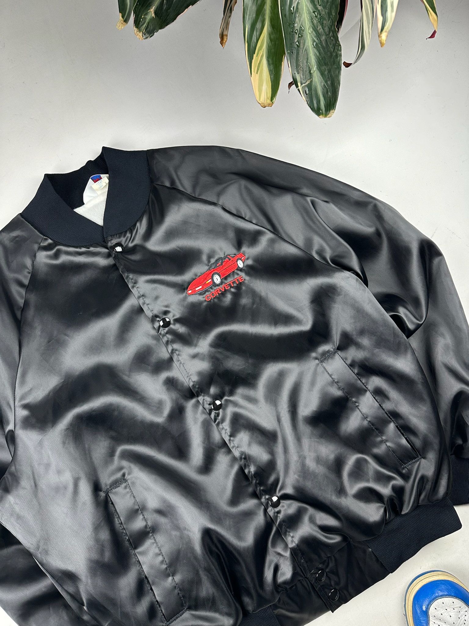 Chevrolet 90’s Vintage Chevrolet Corvette Nascar Racing Bomber Jacket Size US L / EU 52-54 / 3 - 4 Thumbnail