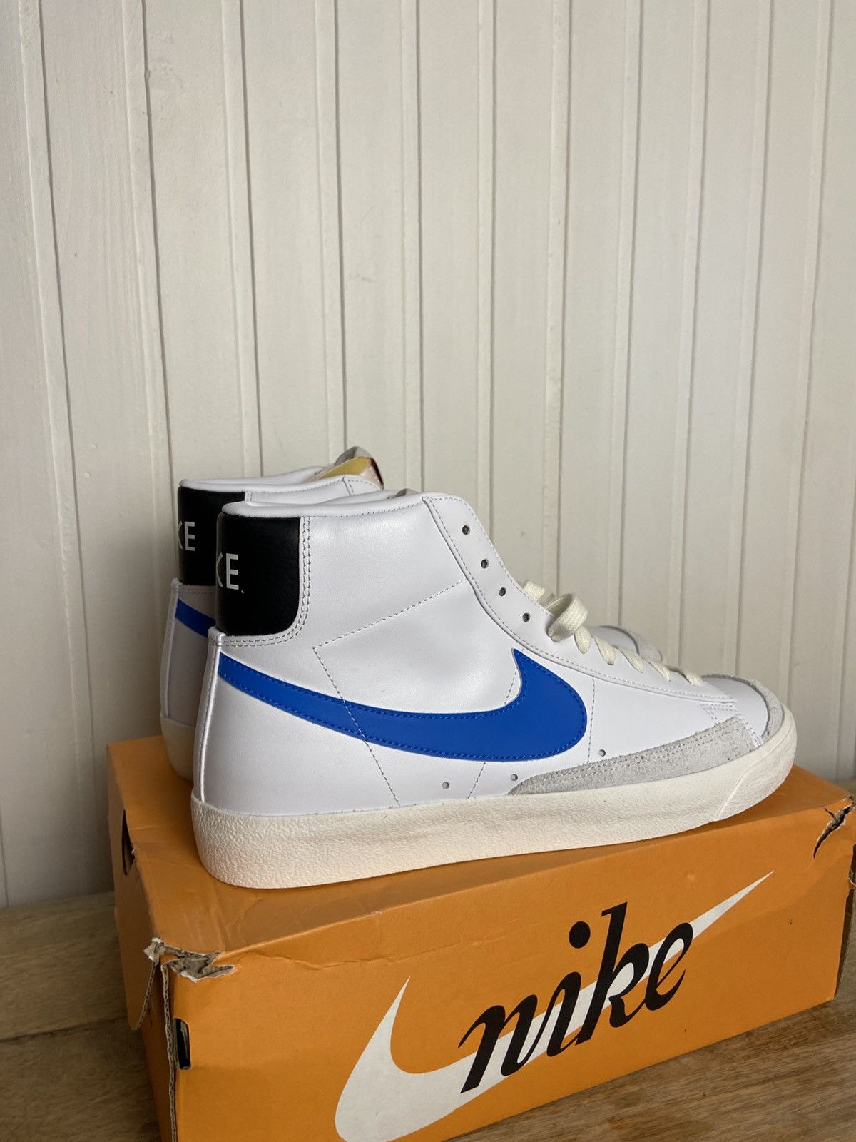 Nike New Nike Blazer Mid 77 Vintage Authentic White 11US Size US 11 / EU 44 - 4 Thumbnail