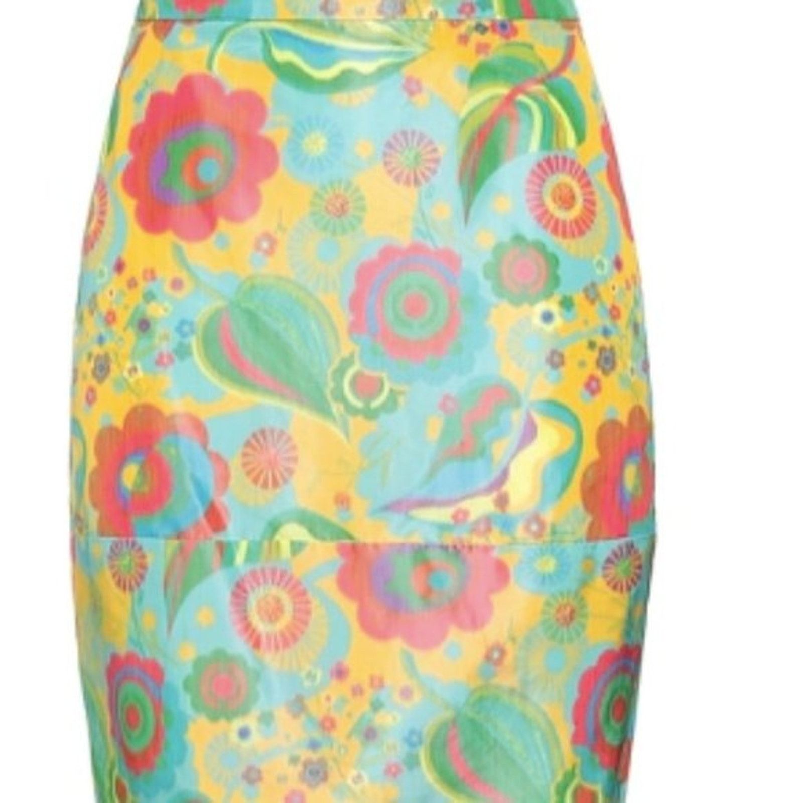 Marni Marni floral a line skirt multicolor size 6 Size 28" / US 6 / IT 42 - 5 Thumbnail