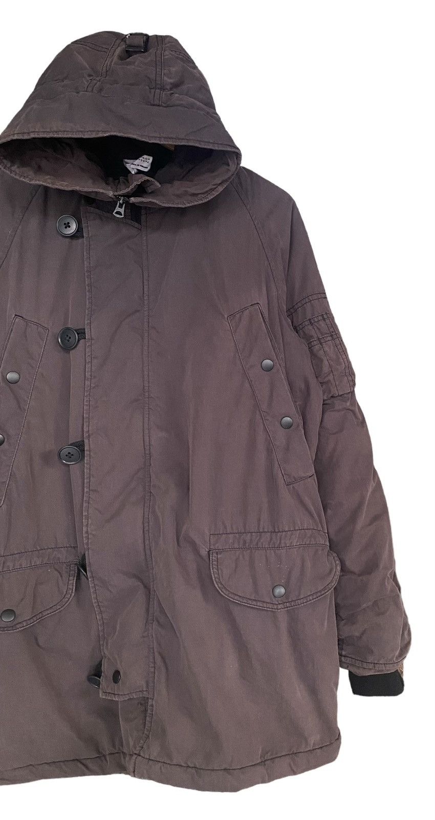 Alpha Industries Vtg MARGARET HOWELL x ALPHA Faded Hoodie Jacket Zipper Size US M / EU 48-50 / 2 - 4 Thumbnail