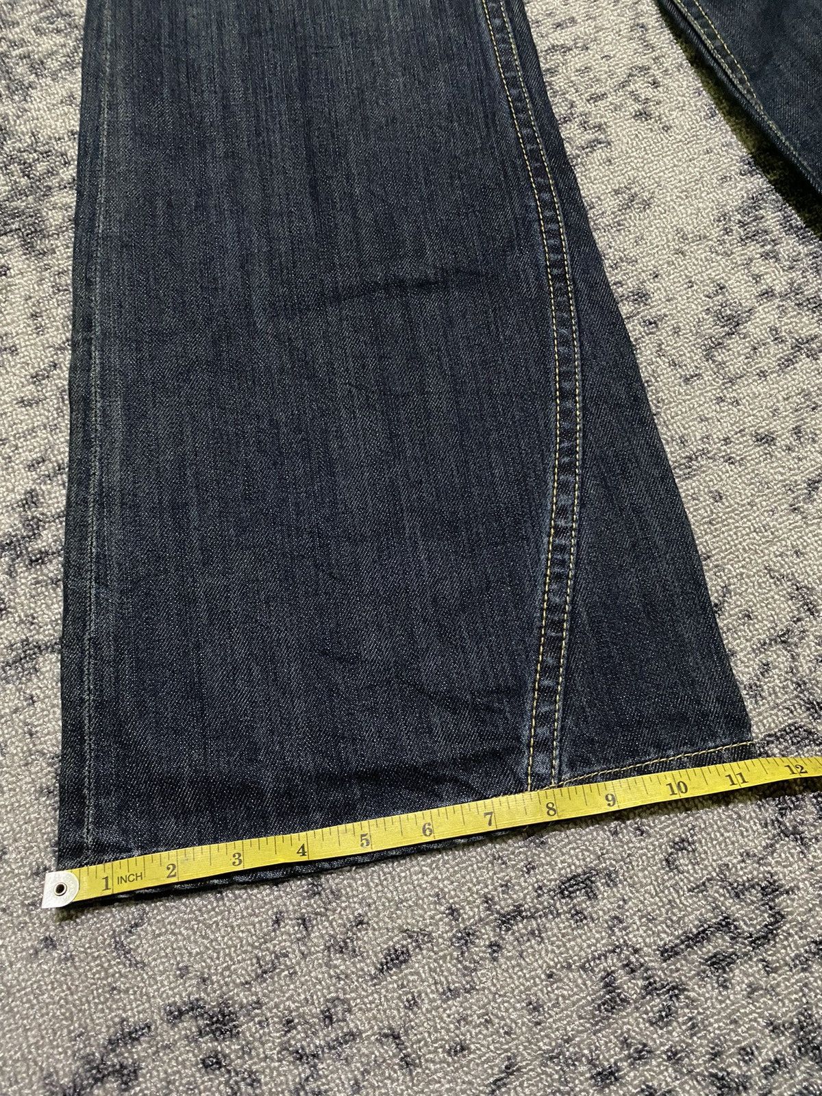 Hysteric Glamour × If Six Was Nine × Japanese Brand Y2k Ingni bootcut jeans Size 28" / US 6 / IT 42 - 11 Thumbnail