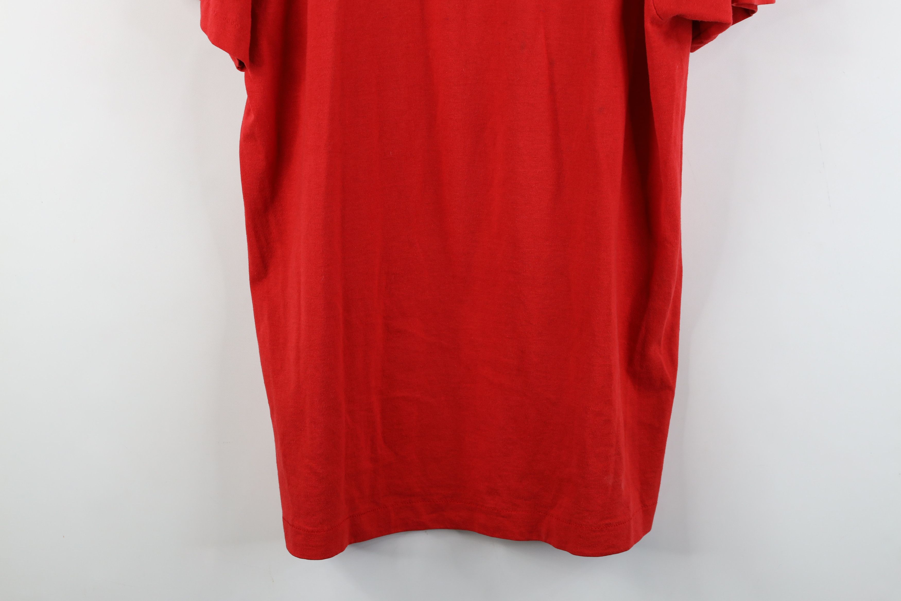 Vintage Vintage 90s Streetwear Spell Espana Spain T-Shirt Red USA Size US XL / EU 56 / 4 - 13 Thumbnail