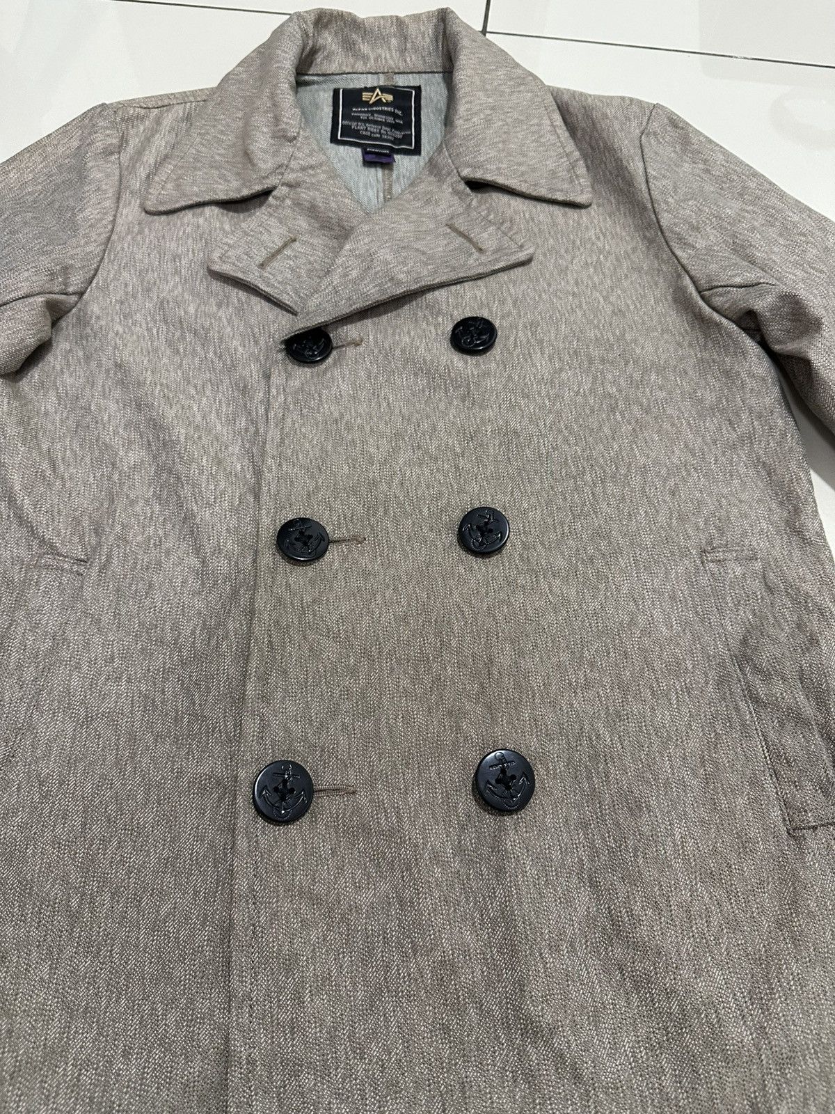 Alpha Industries Alpha industries PeaCoat Jacket Design Nice Design Size US M / EU 48-50 / 2 - 5 Thumbnail