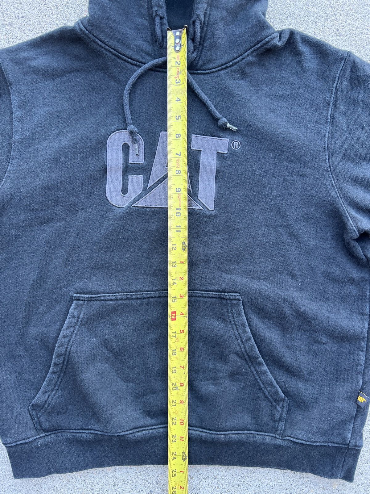 Carhartt × Caterpillar 2000s Caterpillar Work Wear Heavy Weight Thermal Hoodie Size US XL / EU 56 / 4 - 7 Thumbnail